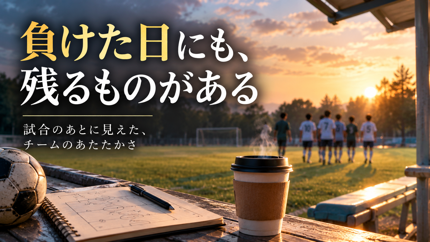 負けた日にも、残るものがある